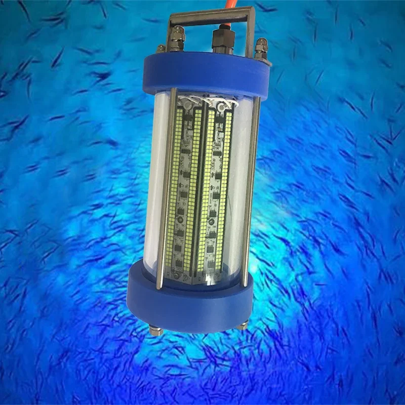 High quality 200W 300W led bait lamp squid luring lamp Under Deep Water fishing light