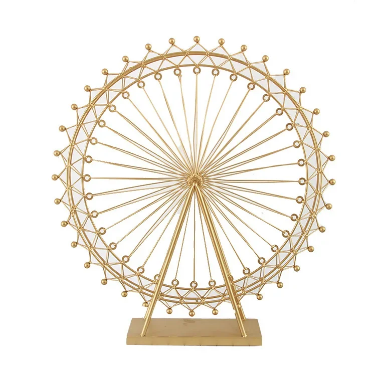 Nordic creative Ferris wheel ornaments, rotating and luminous home decorations, living room, dining room, caf é decorations