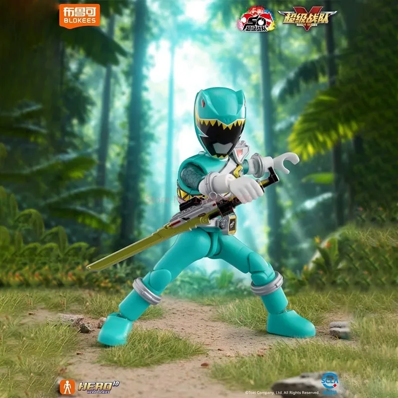 新しいオリジナル Blokees アニメフィギュアスーパー戦隊スターエディション Vol.2 勇気が噴出するブラインドボックス男の子のおもちゃハロウィンクリスマスギフト