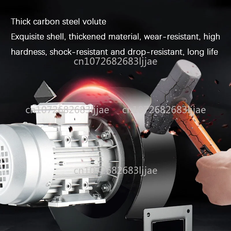Low Noise Multi-wing Ventilation Centrifugal Fan Industrial Oven Cycle Heat Dissipation Strong Gravity Hair Dryer 220V