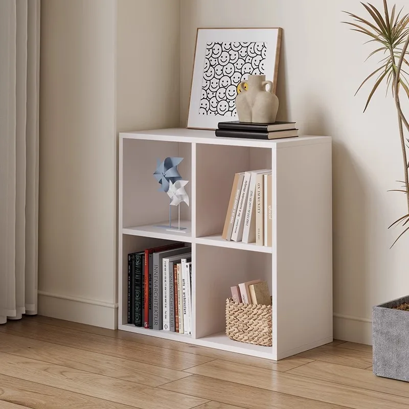 Storage bookshelf, free combination cabinet, Nordic storage cabinet grid cabinet, simple bookshelfrack