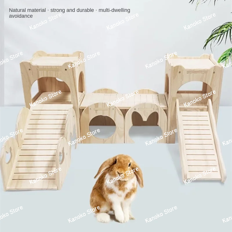 

Серия «Сосновый замок», «Гномный кролик», Шиншилла, дом морской свинки, аксессуары для кроликов, аксессуары для морской свинки, товары для домашних животных