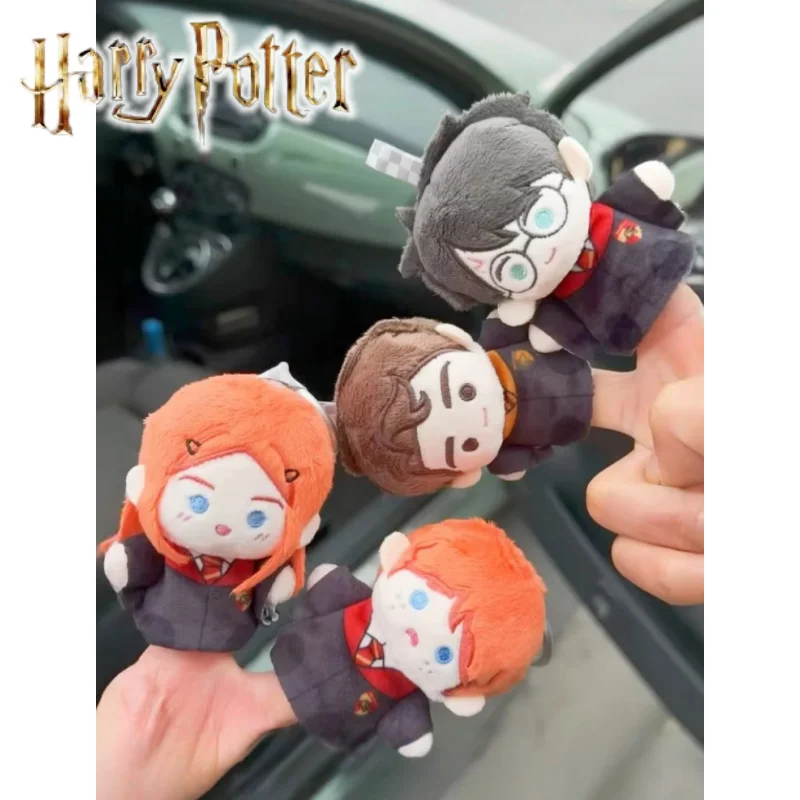 

GONE HarryPotter Wizarding World Finger Puppet Blind Box Official Golden Trio Draco Decor Collectible Soft Cute Gift Stuffed Toy