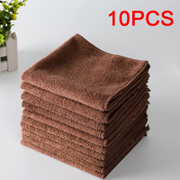 5/10pcs Microfiber Towel Kitchen Tableware Household Cleaning Cloth Multipurpose Absorbent Nonstick Oil Fiber Cleaning Cloth