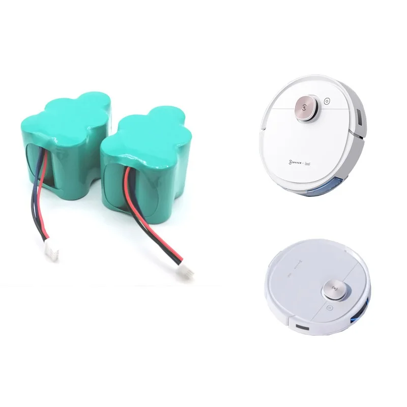 Customized 2pcs SC Ni-MH 6V Rechargebal Battery For Ecovacs TBD71 CEN630/680/71 Robotic Vacuum Cleaner Battery