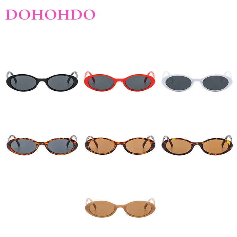 New Luxury Brand Designer Small Oval Men Women Sunglasses Fashion Trend Outdoors Travel Driving Sun Glasses Lentes De Sol UV400