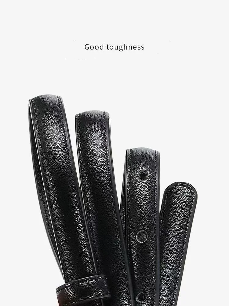 Damen-Modegürtel Hochwertige Goldschnalle Passt Bestens zu Damen-Jeansgürtel-Kleidern – Detail 6