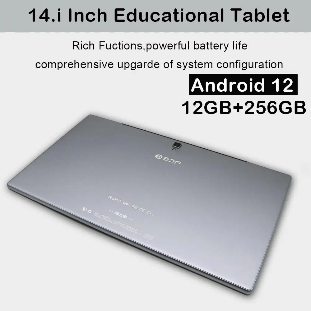 Global Version 14.1 Inch Tablet 12GB+512GB 4G Phone Call Tablet 5G WiFi IPS 1920*1080 Android 12 Tablet PC