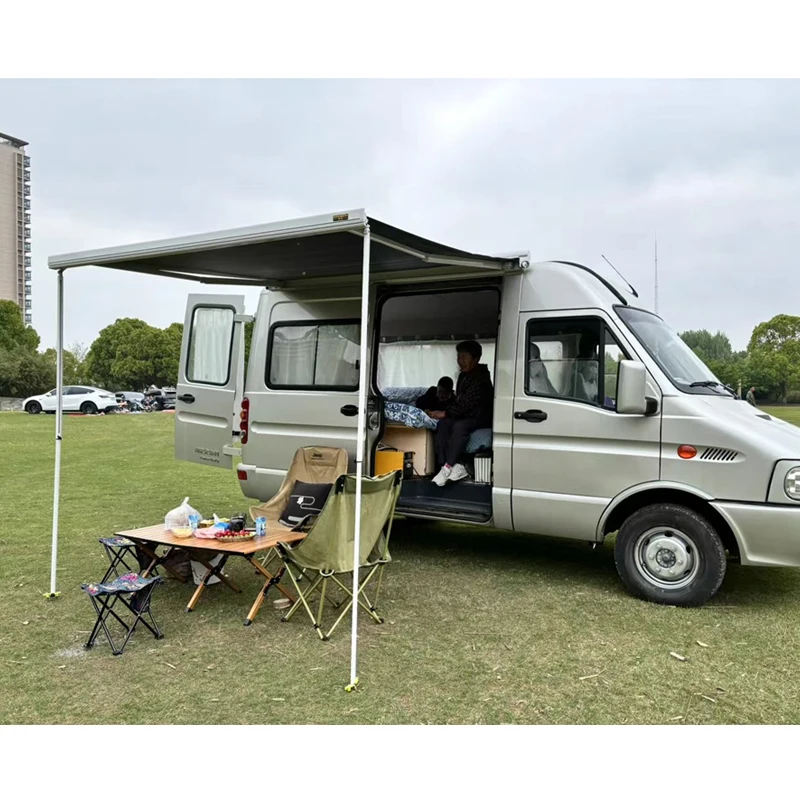 

Тент для парковки, новый автомобильный навес из алюминиевого сплава 80, электрическая боковая палатка Yufeng Datong, модифицированный автофургон