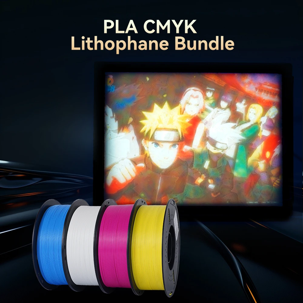 3D Printer Filament Relief Consumables PLA Wire Diameter 1.75mm 1KG Filament Density 1.24 Photo Frame DIY Decorative Light