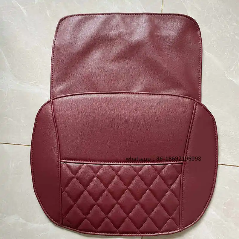 

Massage Chair Headrest Small Pillow Leather Case Velcro Thorn Zipper