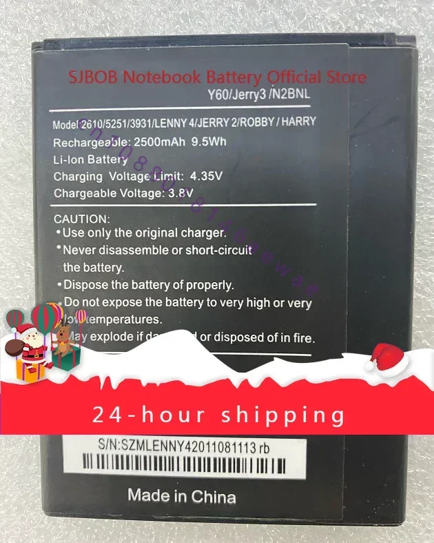 High-quality products For Wiko Vico 2610 5251 3931 Lenny Jerry 2 Robby Y60 Mobile Phone Battery