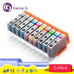 PGI-9 PGI9 For Canon PGI-9 With Chip Compatible Ink Cartridge For Canon MX7600/iX7000/IX7000 RFB MX7600/Pro9500