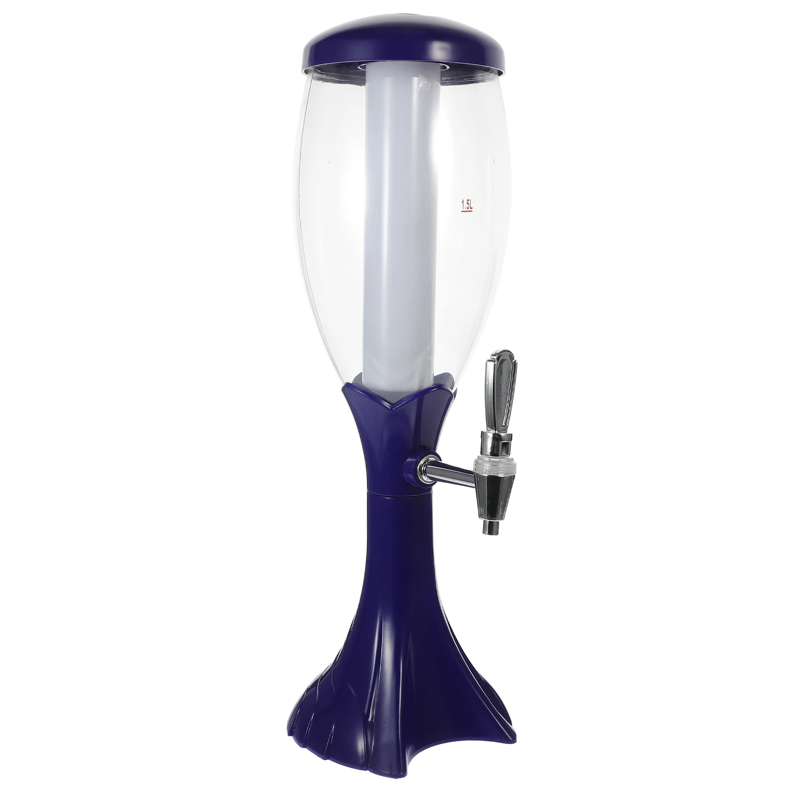 

1Pc Beer 1.5l Food Grade Plastic Beer Dispenser Pull Down Handle Perfect Bar Beverage Bottle