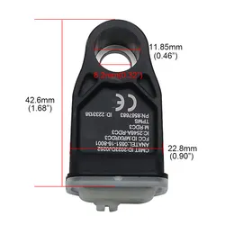 8567683 36318567683 Motorcycle TPMS Front Rear Tire Pressure Monitoring Sensor for R1200-1250GS DAL AL Motorbike Tool Accessory