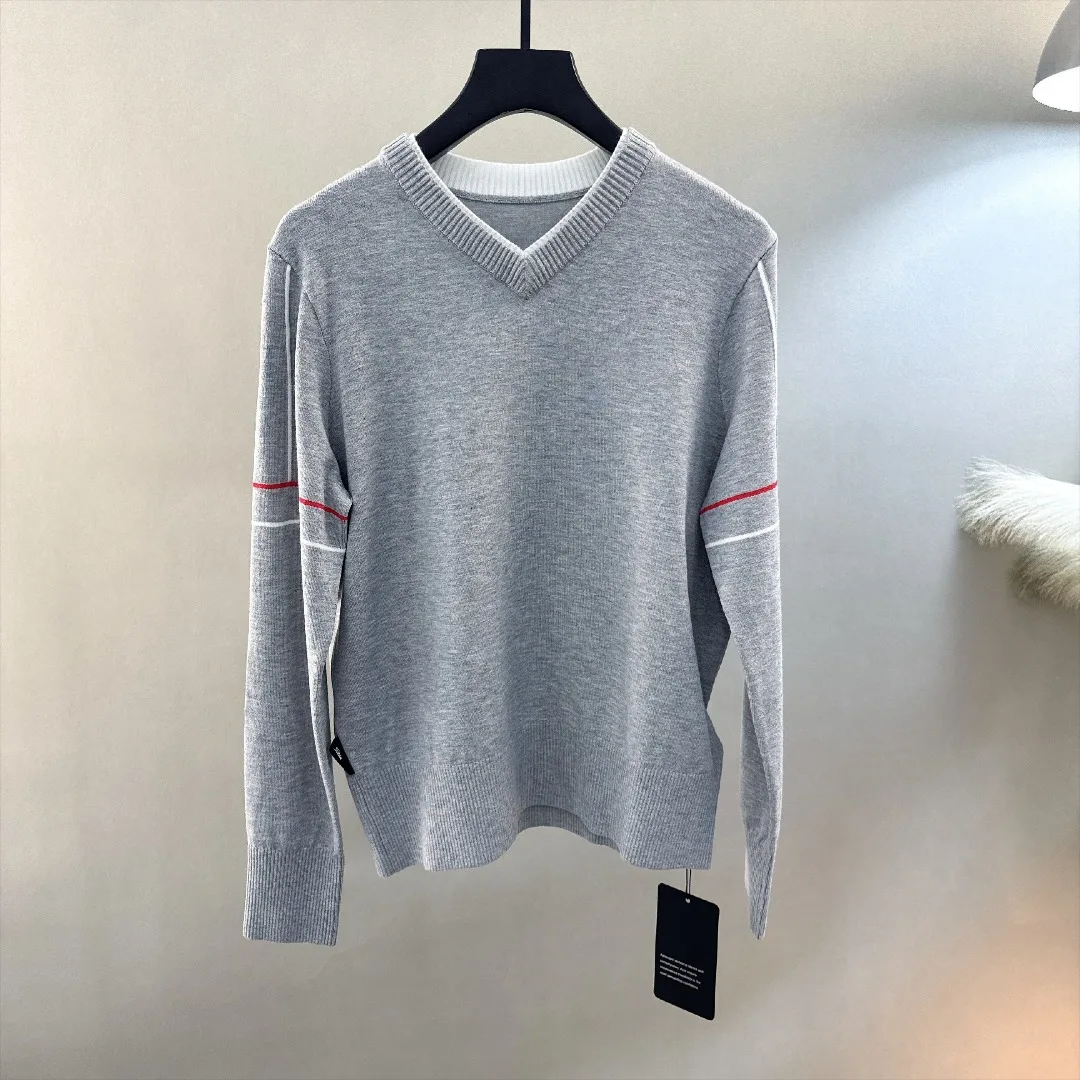 Women's Golf Knit Sweater 2026 Fall New Korean Style Trendy Versatile Slimming Sporty Long Sleeve Cotton Blend Stretch Warm Soft