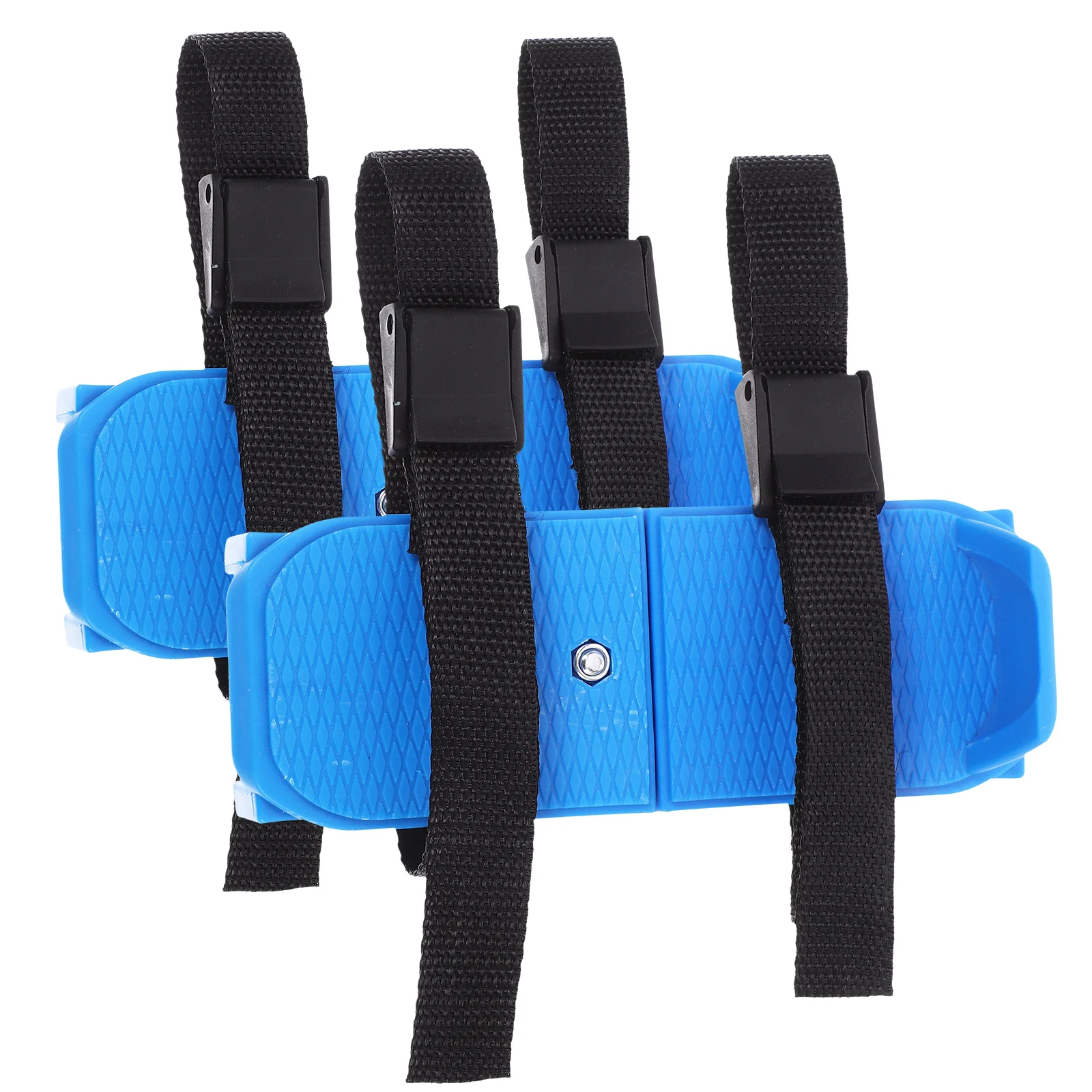 조절 가능한 안티폴 트레이닝 스케이트 듀얼 블레이드 안정적인 스케이팅 신발 휴대용 초보자용 아이스 스케이트 1쌍