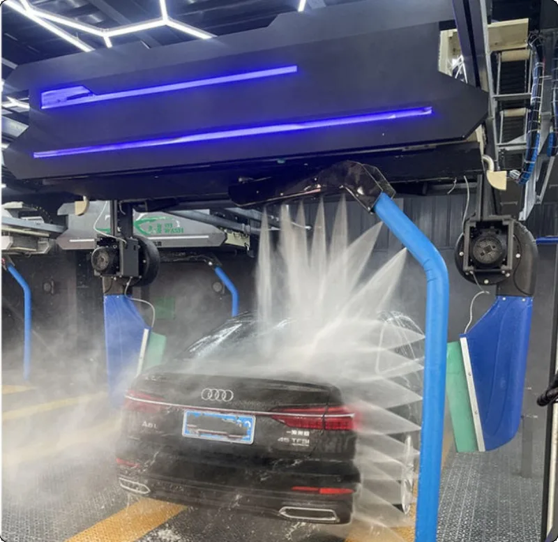 Customized Split Type Car Wash Equipment Convenient Maintenance Auto Cleaning System For Medium Sized Commercial Car Wash