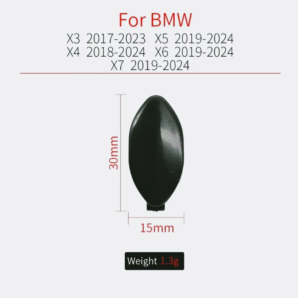 51417489341 para BMW G01-G07 X3-X7 manija puerta Exterior coche cerradura tapa agujero llave cubierta