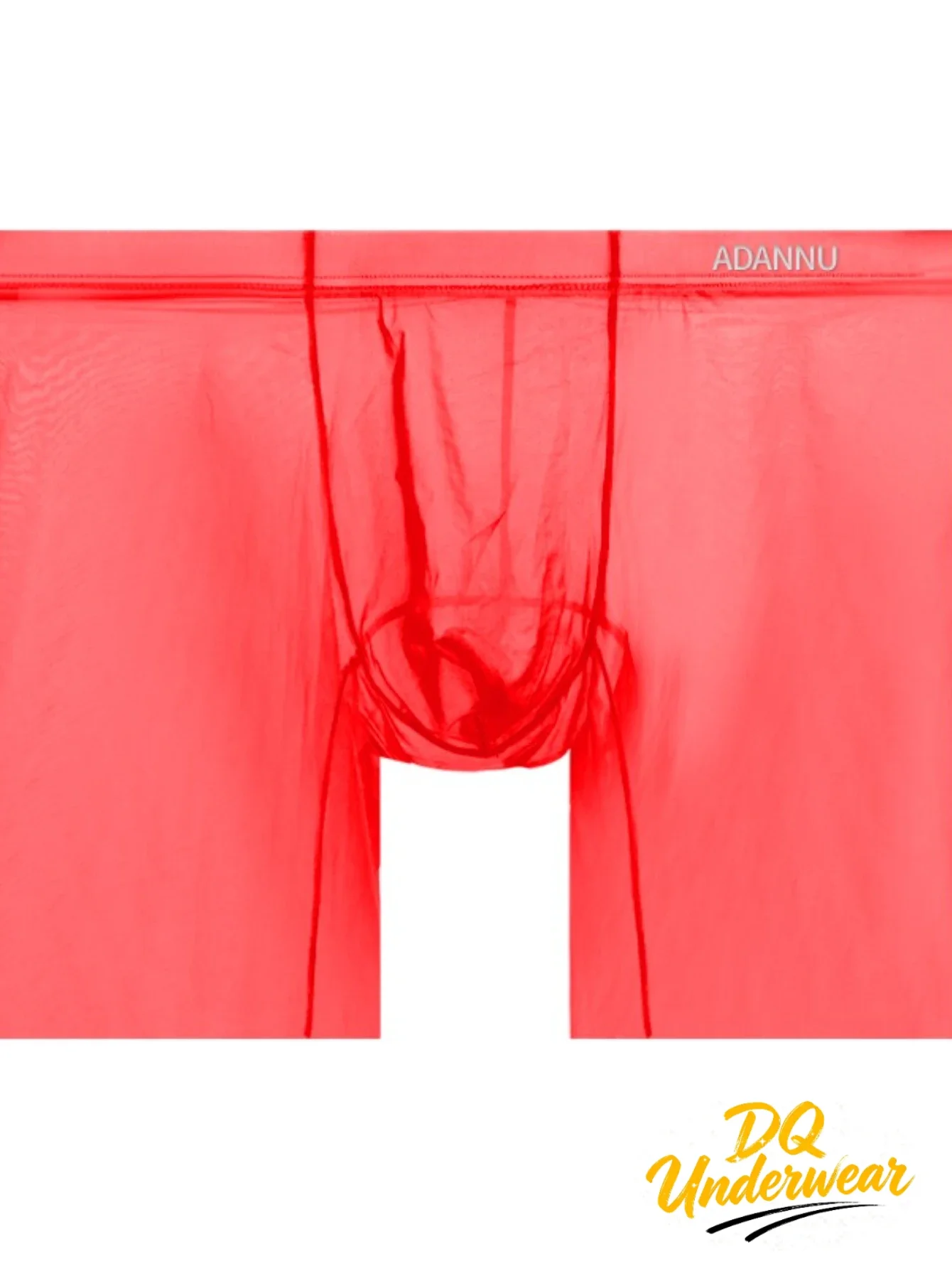 1PCS Ultra Light Sheer Mesh Mens Trunks Breathable Quick Dry Cool Material Macaron Solid Color Summer Underpants AD705