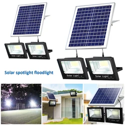 Reflektor solarny zewnętrzny reflektor reflektor LED światło na czujnik ruchu wiszący nocny IP67 wodoodporny lampa słoneczna do garażu ogrodowego