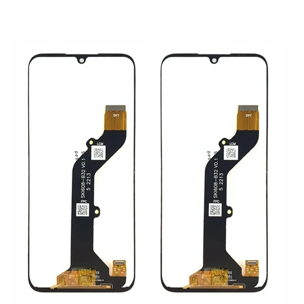 6.1inch Original For Tecno POP 6 LCD Display Touch Screen Assembly Digitizer For POP6 BE7 LCD Display Repair Parts6.1inch Origin