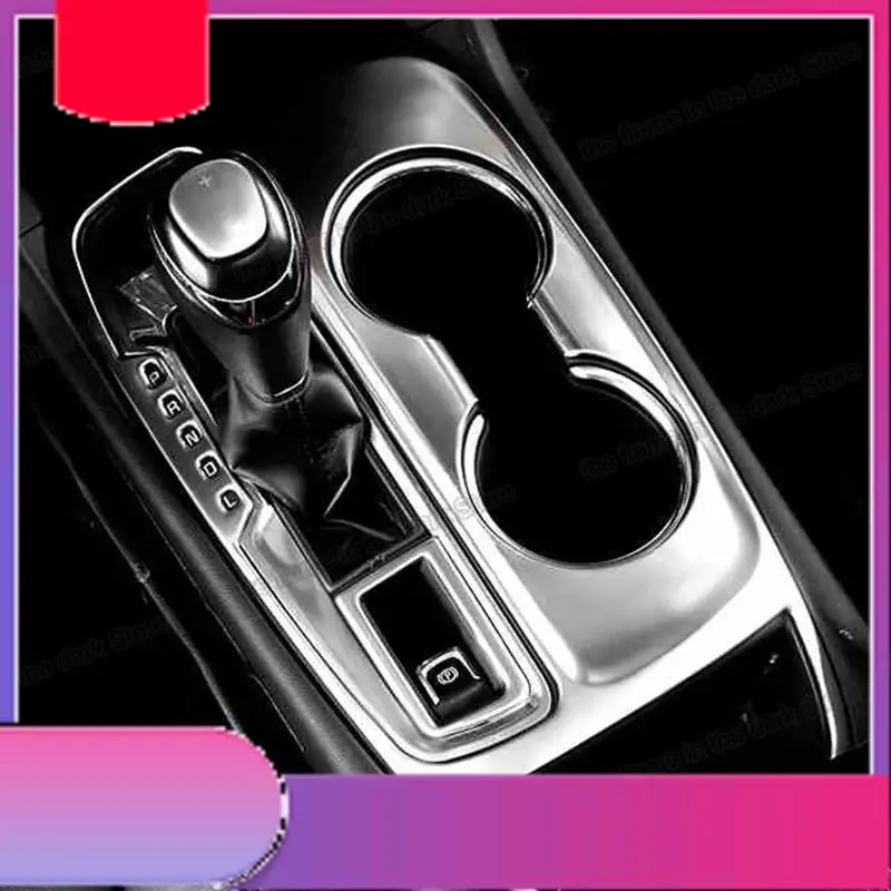 

Stainless Steel Car Gear Panel Cup Frame Trims For Equinox 2017 2018 2019 2020 Accessories Parts Auto-Y79A