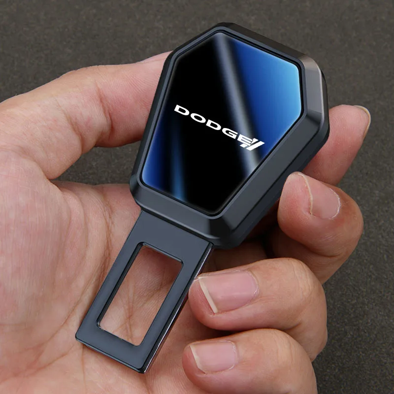 Extensor de extensión para cinturón de seguridad de vehículo, Clip de hebilla de seguridad para Dodge Challenger DART NITRO RAM SRT SXT, accesorios para coche
