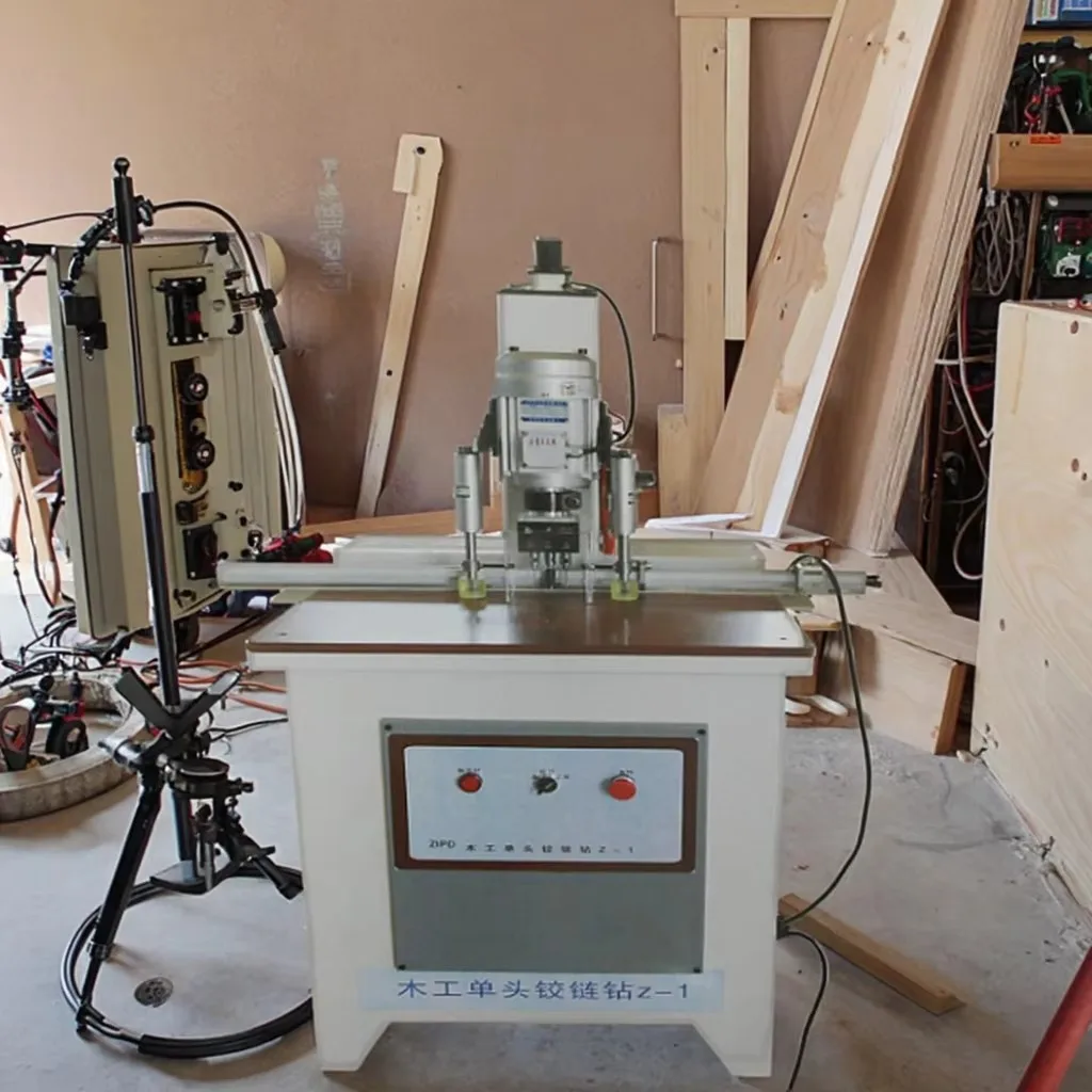 

Single-head Hinge Drilling Automatic Joinery Batten Slitting Machine Drilling Diameter ≤ 35mm