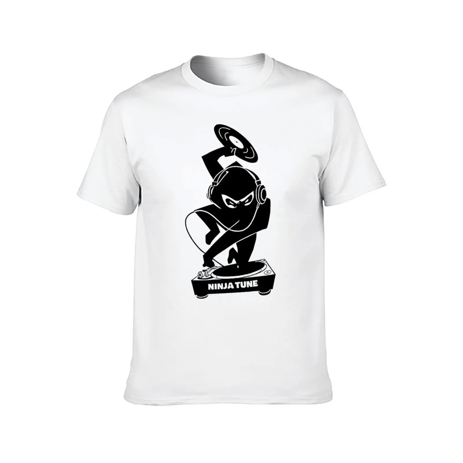 Ninja Tune logo 3 DJ (clear backgrounds) T-Shirt t shirts designer t shirts for man cotton soft T-Shirt