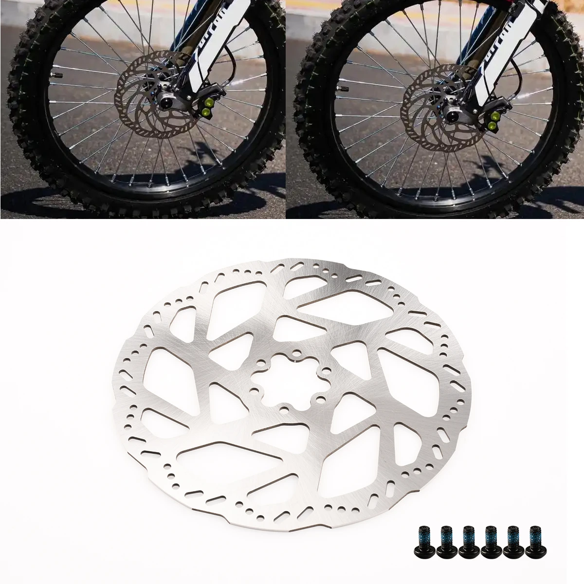 

Motorcycle Front Rear Brake Disc Rotor For SURRON Sur-Ron Light Bee Off-Road Electric Vehicle Accessories
