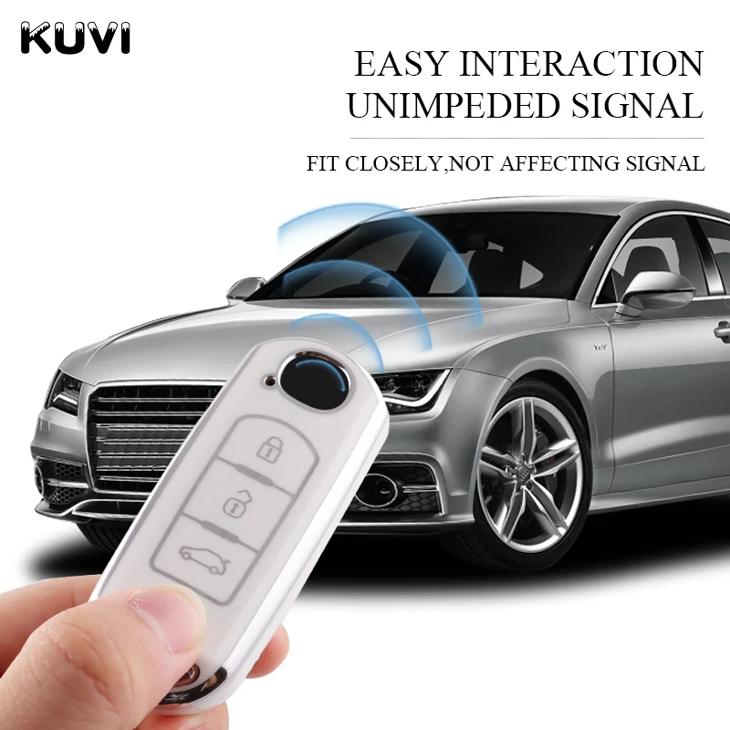 TPU Car Remote Key Case Cover Shell Fob For Mazda 2 3 6 Atenza Axela Demio CX-5 CX5 CX-3 CX3 CX7 CX-7 CX-9 CX9 MX5 Accessories