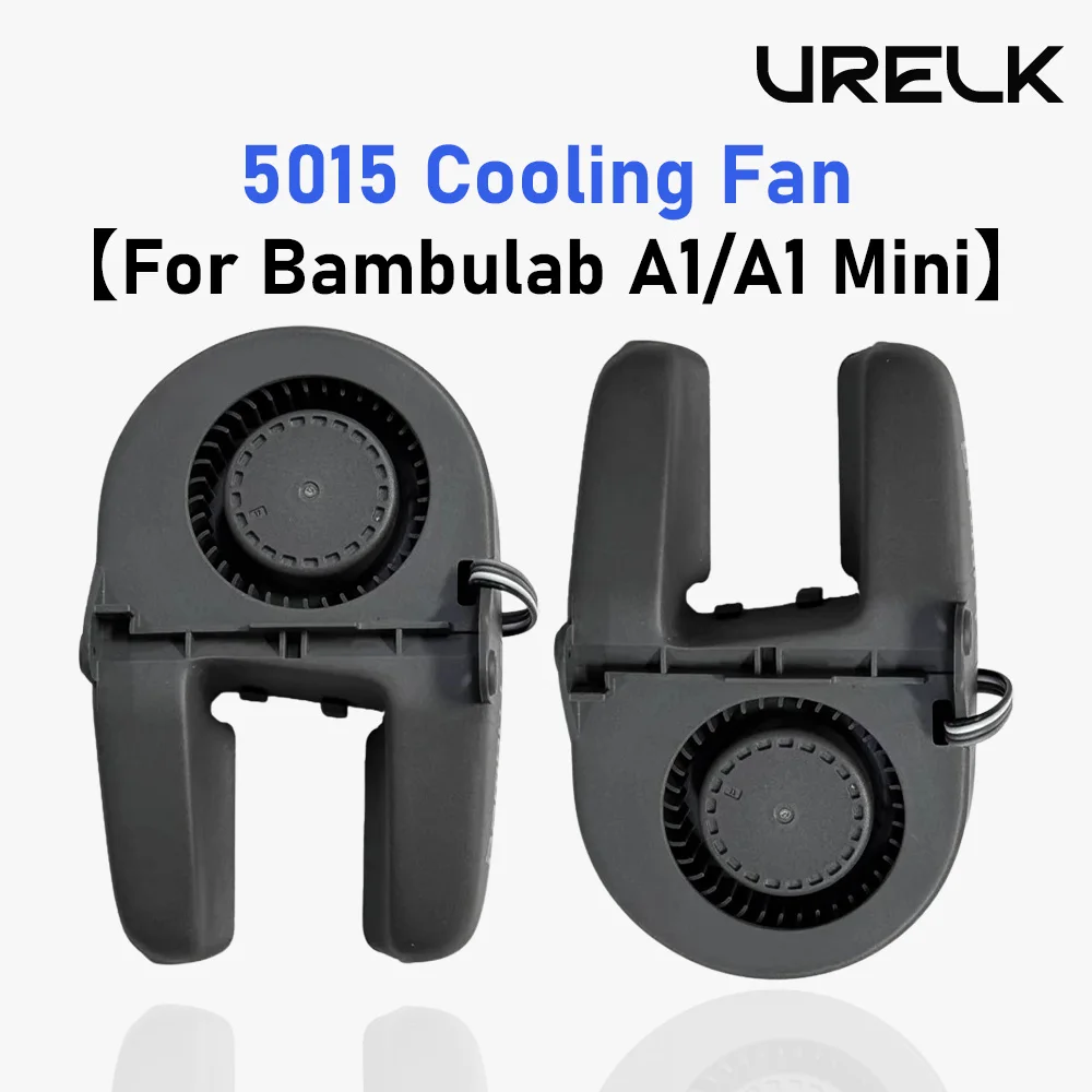 A1 Mini Hotend Cooling Fan for Bambu Lab Component Parts 5015 Air Blower Cooler Replacement for 3D Printer Bambulab A1 Mini