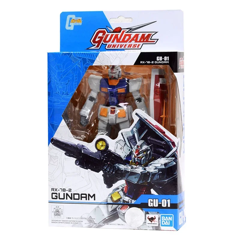 Bandai Gundam Model Kit Anime Figure GU Finished Product Wing UNICORN Genuine Gunpla Model Anime Action Figure Toys for Children