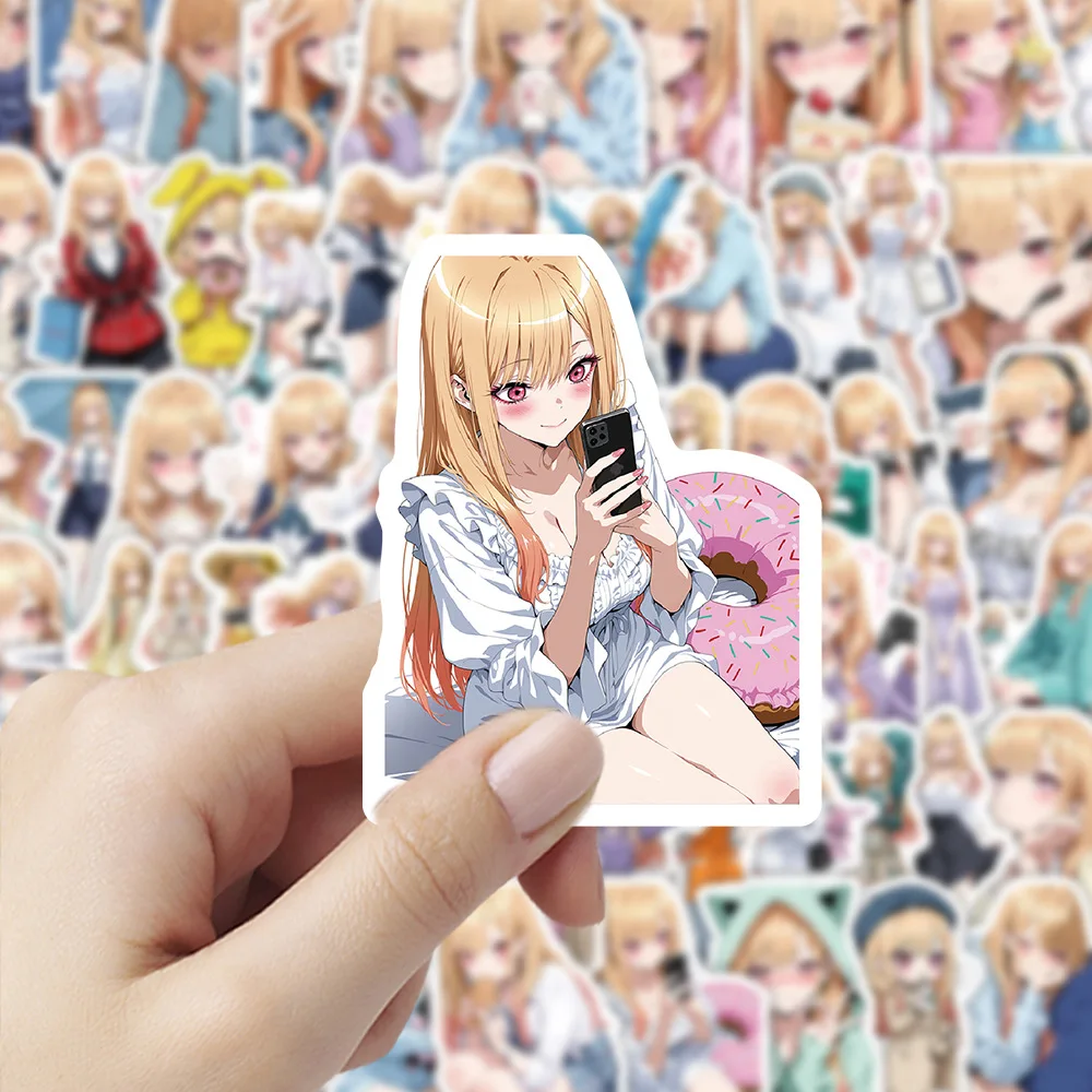 50/100 шт. My Dress-Up Darling анимационная роль водонепроницаемые наклейки с героями мультфильмов украшения DIY блокнот мобильная чашка для воды игрушки граффити 50/100 шт. My Dress-Up Darling анимационная роль водонепроницаемые наклейки с героями мультфильмов украшения DIY блокнот мобильная чашка для воды игрушки граффити