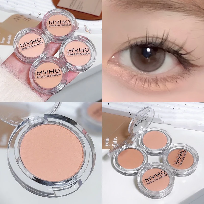 Matte Complexion Brightens Eye Shadow Palette Monochrome Highlight Eyeshadow Base Primer Color Nude Skin Makeup Daily Cosmetics