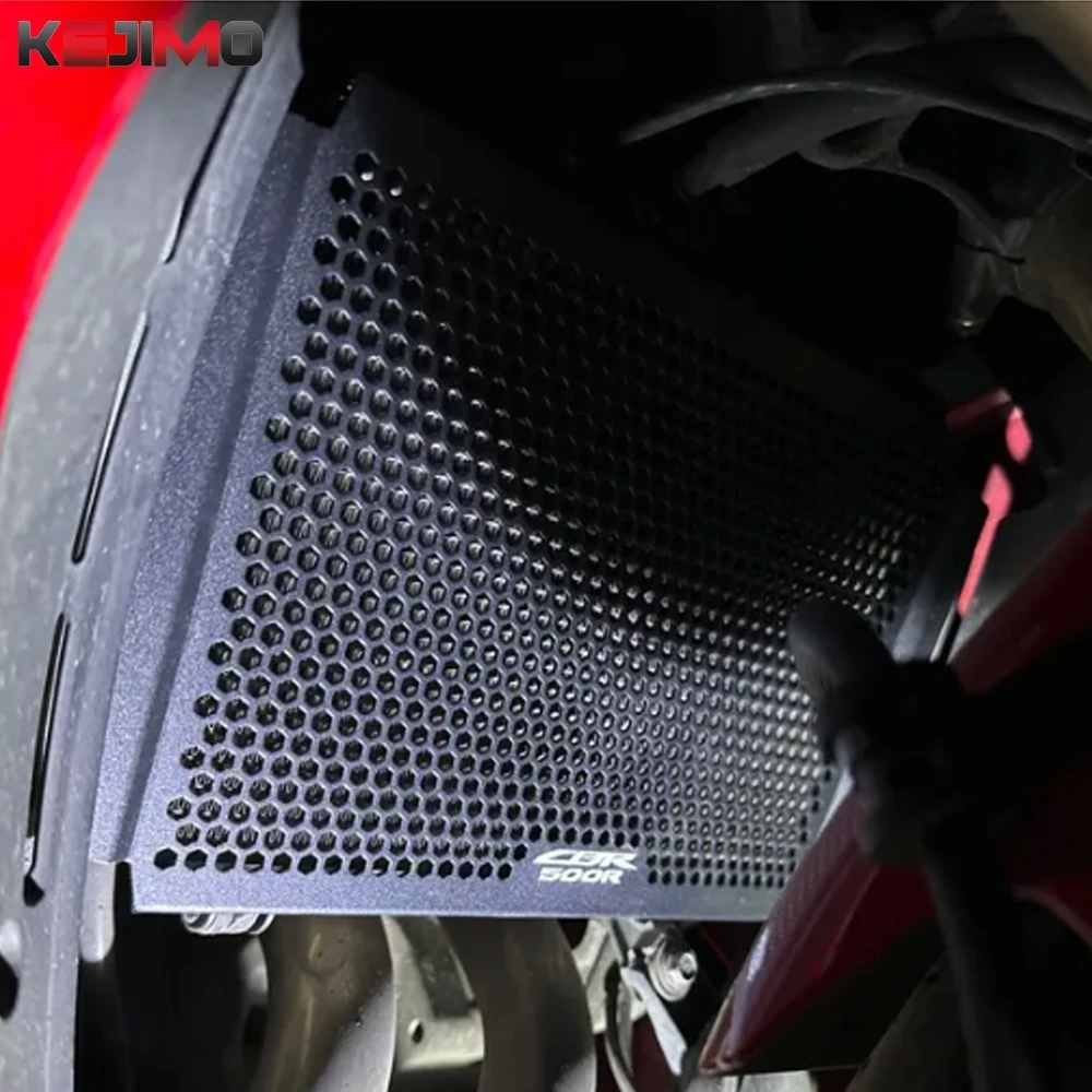 

Motorcycle CNC 2026 2025 CBR500R CBR CB 500R/500F 500 400 R Radiator Grille Guard Cover Protector For Honda CBR400R CB500F 2016