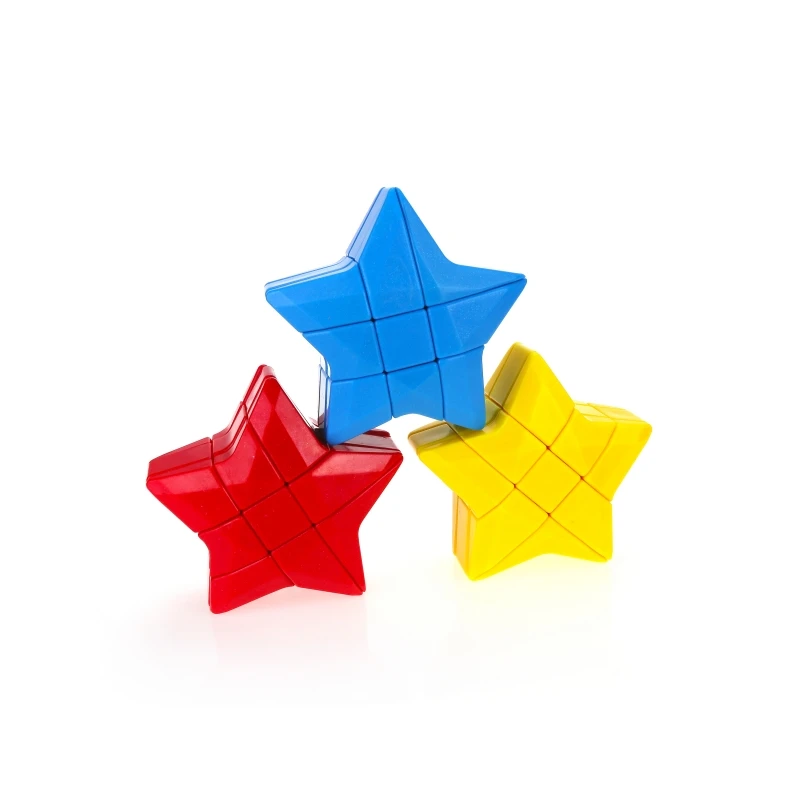 Yongjun Star Pentagram Cubes Shaped Plastic Magic Cube Educational Toys