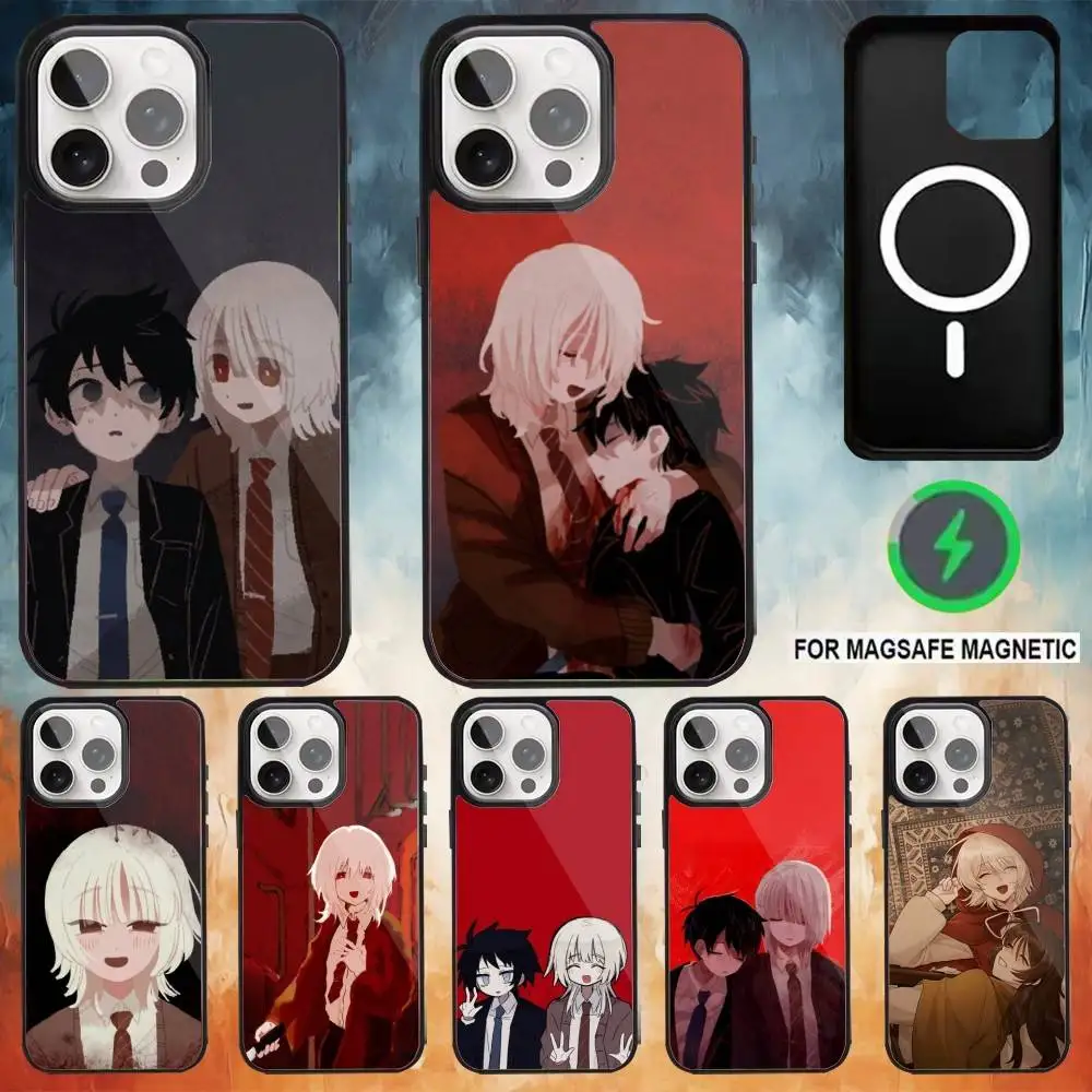 Game S-Saihate Station Phone Case For iPhone 17,16,15,14,13,12,Plus,Pro,Max For Magsafe Magnetic Wireless Charge