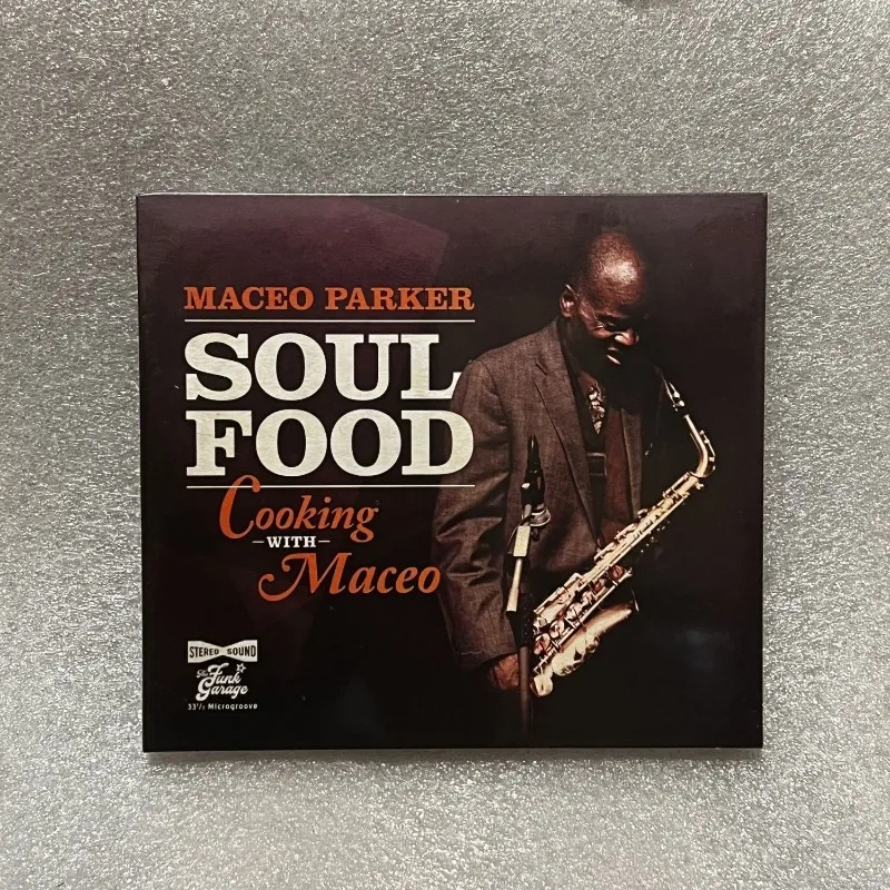 Maceo Parker Soul Food Cooking with Maceo, álbum en CD, Funk, Jazz, Saxofón, The Funky Garage, Música Soul, la mejor colección, regalo, nuevo