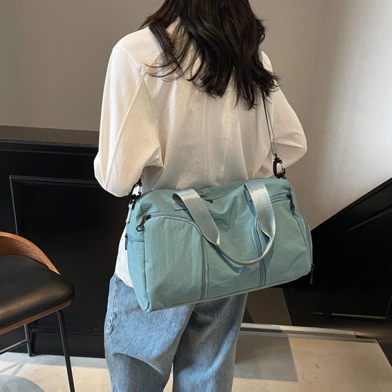 여행 가방, 여성용 경량 피트니스 가방, 여행용 여성용 휴대용 가방, 출장 및 여행용 수하물 가방