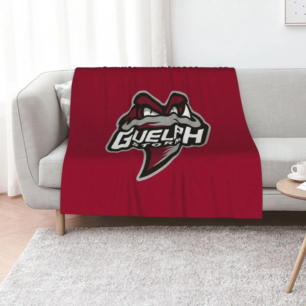 Guelph Storm Guelph Hockey Throw Blanket Warm Nap Bed linens Fashion Sofas anime Summer Beddings Blankets