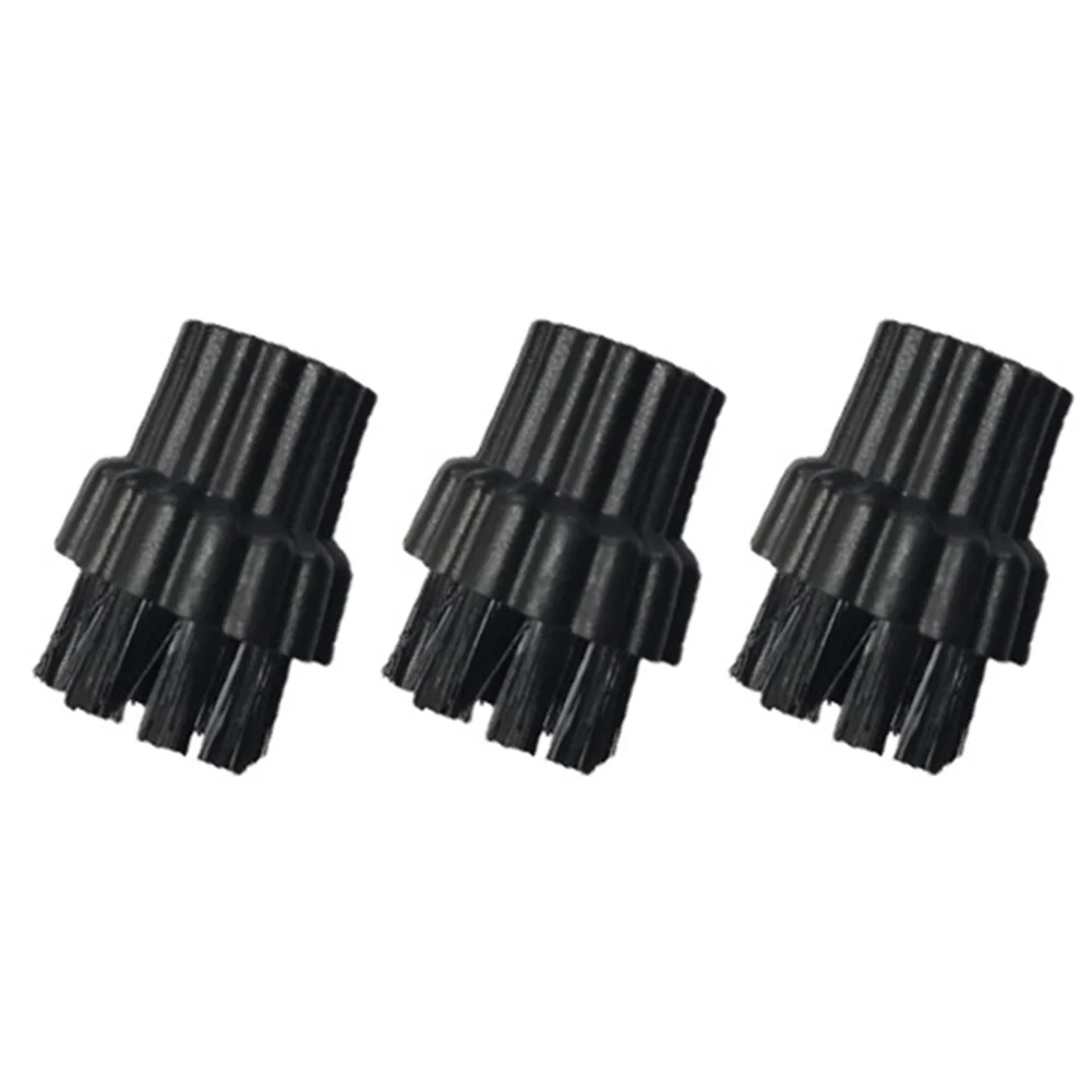 Accesorios de fregona con cabezal de cepillo para Limpiador de vapor, piezas de repuesto para cabezal de cepillo aptas para fregona de vapor para aspiradora X500, X700, 3 uds.