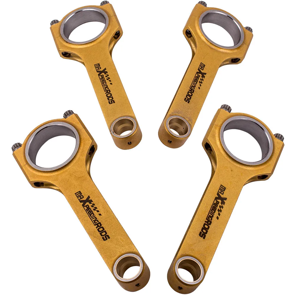 

Шатуны MaXpeedingrods Golden H-Beam с титановым покрытием + болты ARP2000 для Toyota NR 8NR-FTS 1.2T Auris C-HR