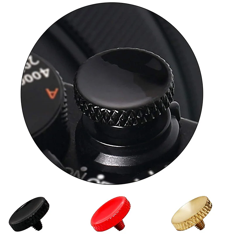 Hot Camera Shutter Button, and Delicate Soft Shutter Release Button (3 Pack)