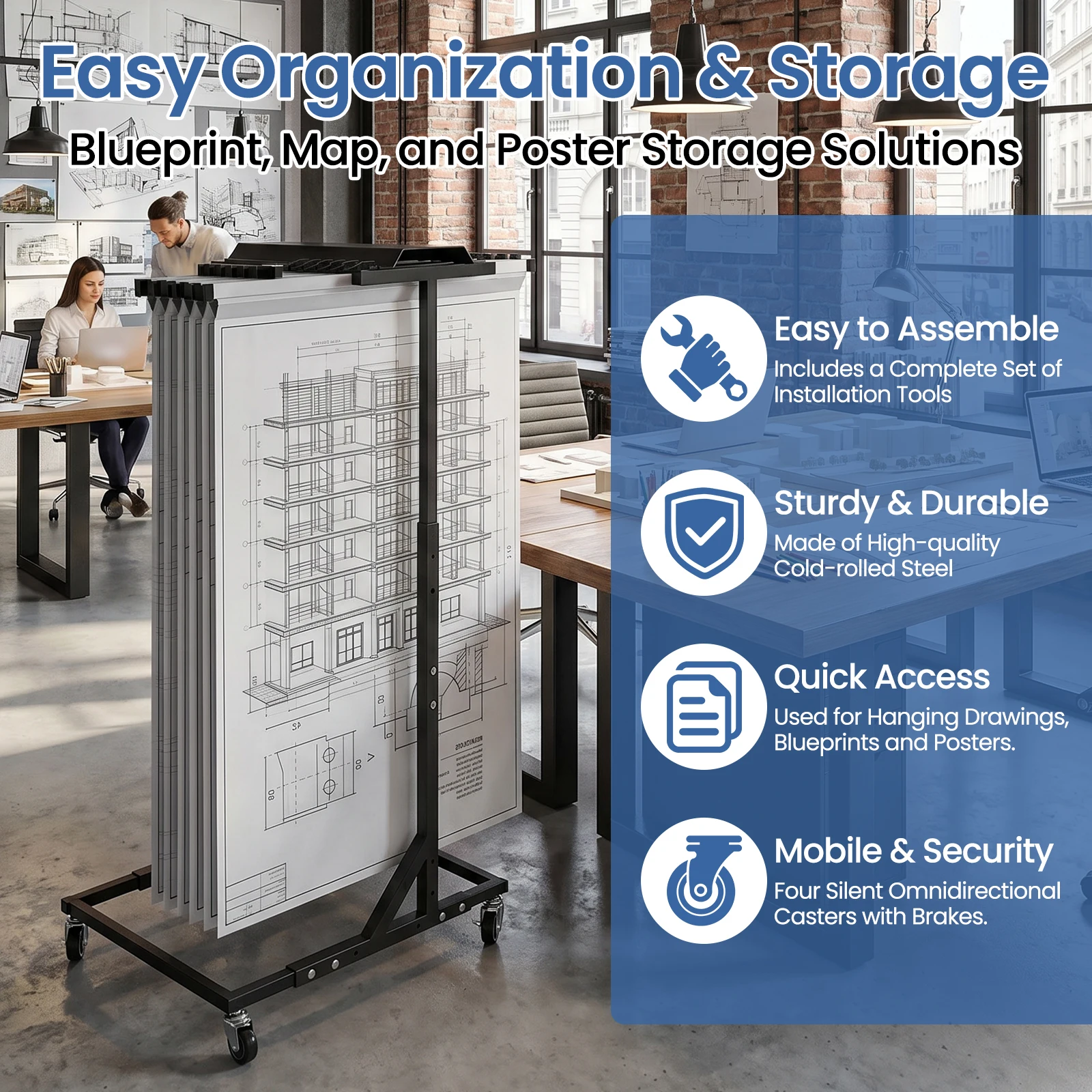 ชั้นวางแบบพกพาสำหรับเก็บแบบแปล - Office Furniture Cad บทวิจารณ์และราคา