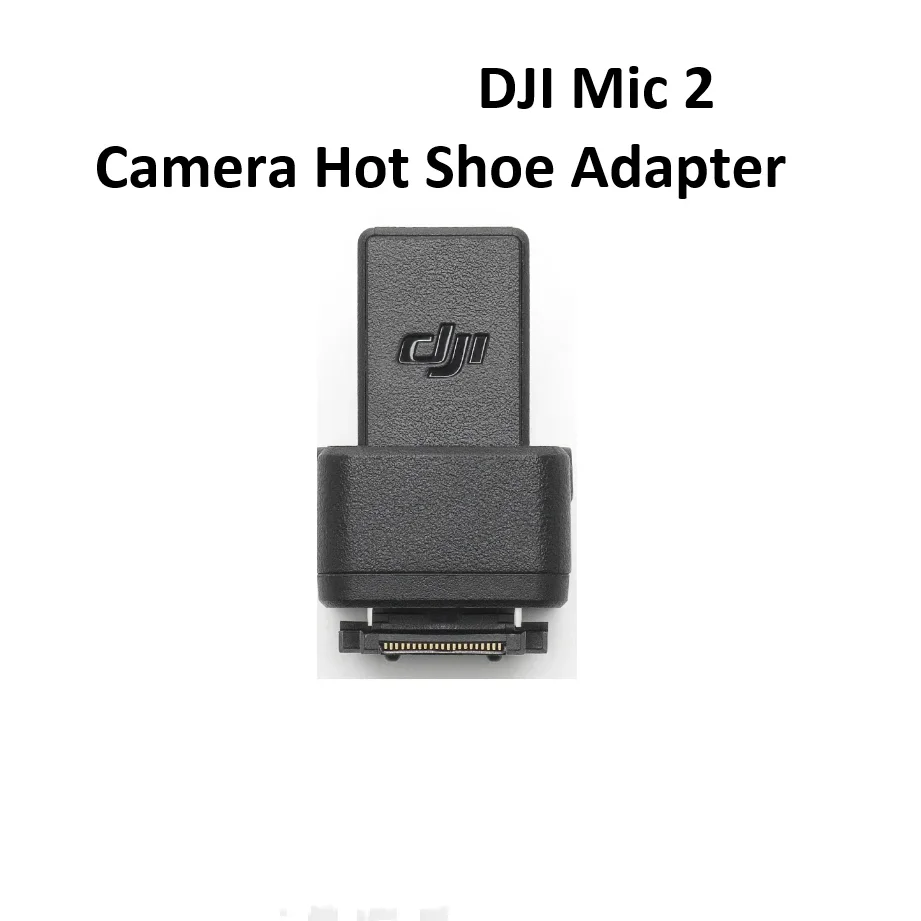 Adaptador de zócalo de cámara DJI Mic 2 para conectar el receptor DJI Mic 2 con la interfaz de zócalo MI de la cámara Sony.