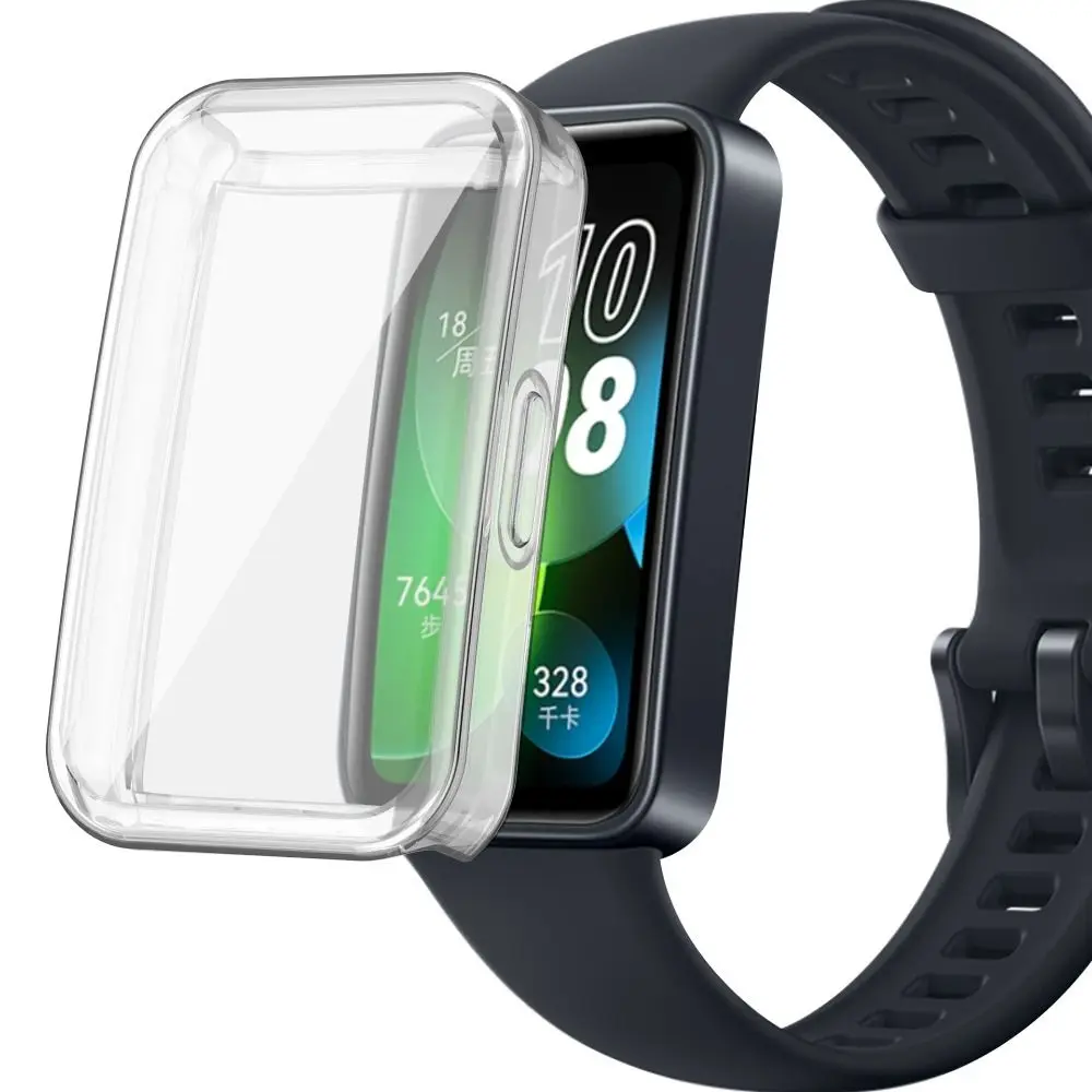 Akcesoria pełne pokrycie Smart Watch TPU pokrywa ochronna osłona ekranu dla Huawei Band 8