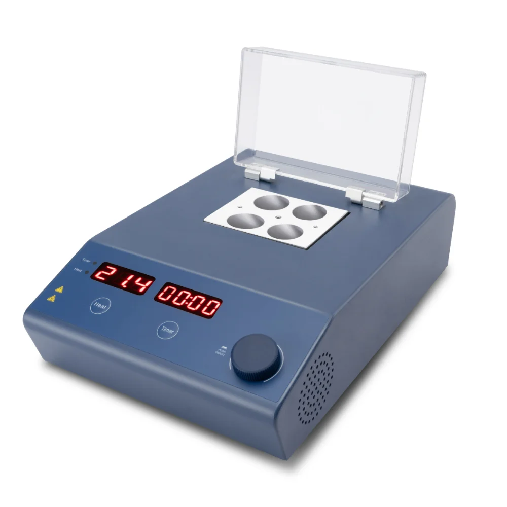 HB150-S1 HB150-S2 Dry Bath Incubator Lab Heating Equipment for 10ml PRP Tubes Biological Sample with Metal Bath Block