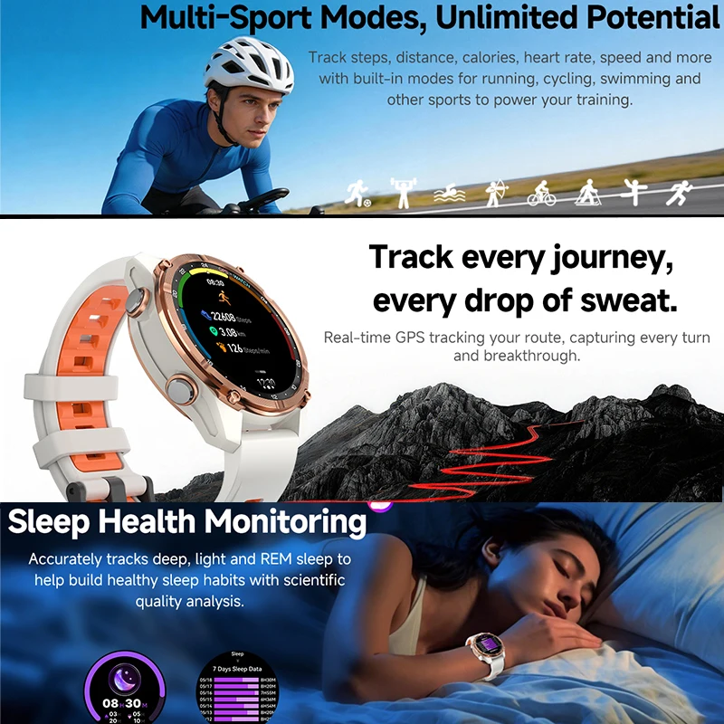 Nuevo Reloj Inteligente GPS de - Altimeter Compass Watch reseña y precio